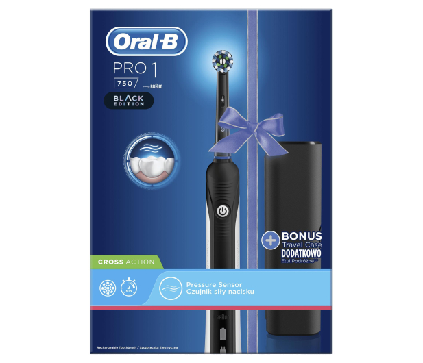Oral-B Pro 750 Black - 487636 - zdjęcie 4
